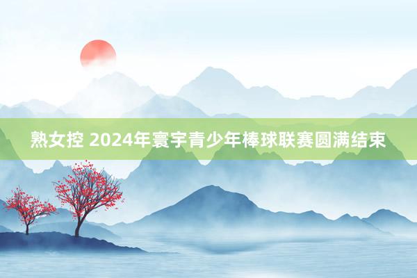 熟女控 2024年寰宇青少年棒球联赛圆满结束